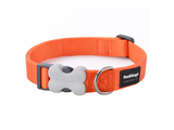 Red Dingo Plain Orange Dog Collar