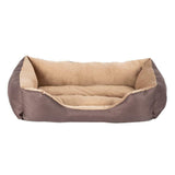 Hobbyzoo Brown 28" Soft Cotton Dog Cat Bed