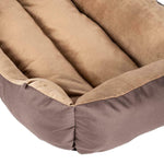 Hobbyzoo Brown 28" Soft Cotton Dog Cat Bed