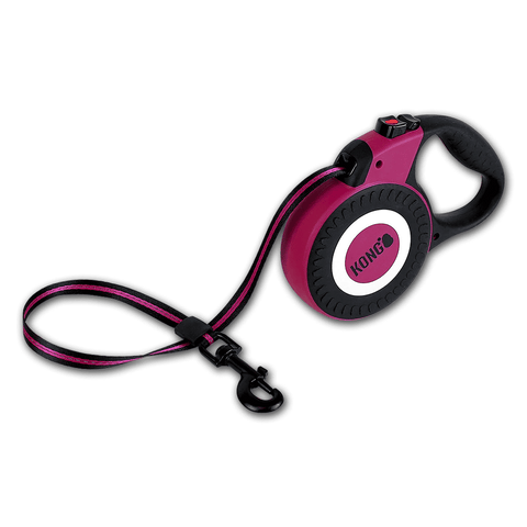 Kong Reflect 5m Retractable Leash - Fuschia